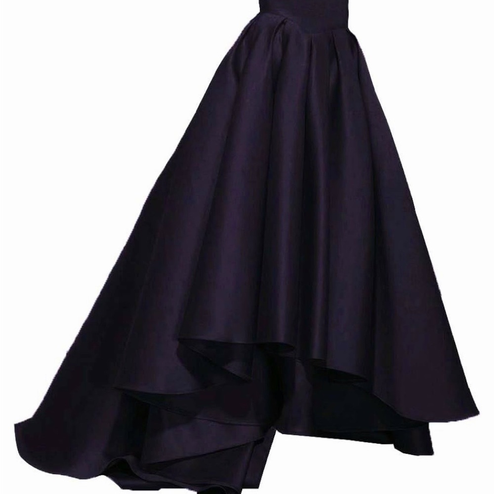 DreamSkirts Women’s Long Satin High Low A-Line skirt possible 16/18 nwt
